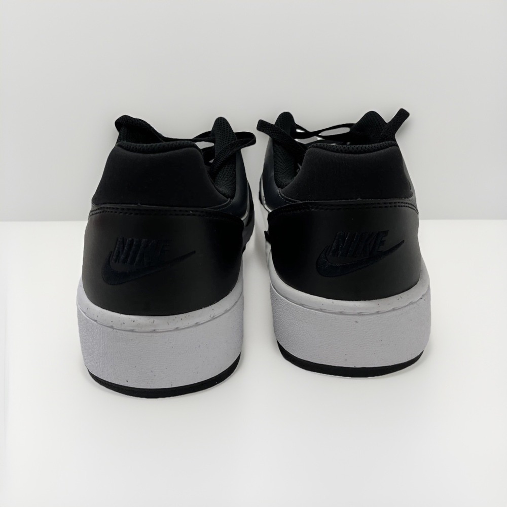 Nike Men's 11.5 Full Force Low Black Retro Leather Lifestyle Sneaker FB1362-001 - Picture 5 of 7